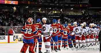 Winnipeg Jets’ winless skid hits 5 with another 1-goal loss in Heritage Classic