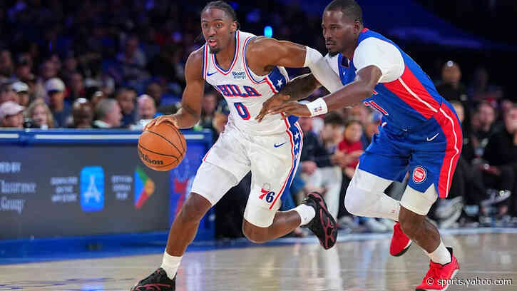 Shorthanded Sixers can’t complete comeback, suffer first loss vs. Pistons