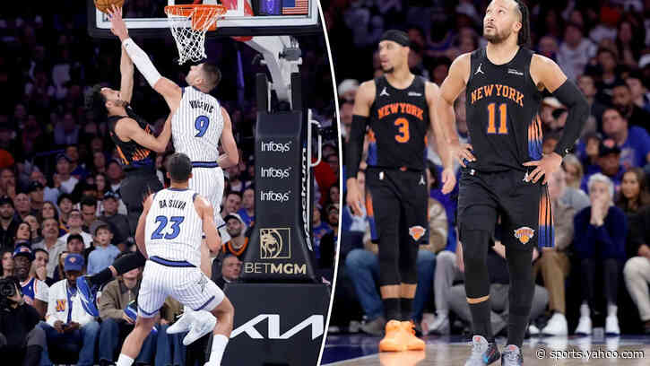 Jalen Brunson fails late again as Knicks blow 10-point lead to shorthanded Magic for ugly 0-3 start