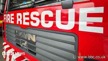 Five people taken to hospital following flat fire