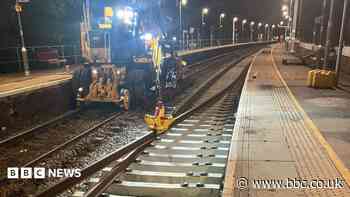 Line reopens after work to replace flooded tracks