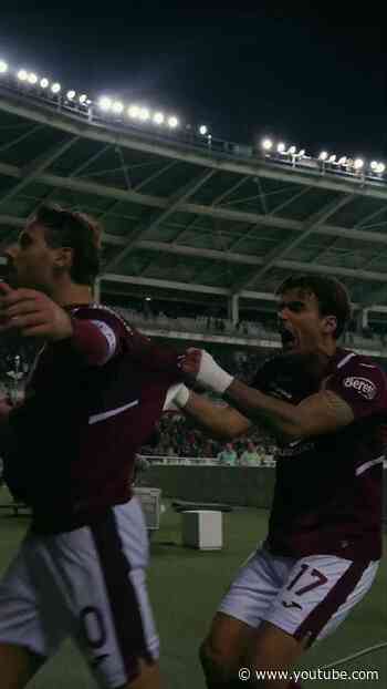 Il gol del Capitano ©️La corsa sotto la Maratona ❤️‍🔥Viviamo per questi momenti 💫