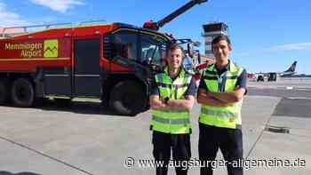 Flughafen-Feuerwehr am Allgäu Airport gehört zu den außergewöhnlichsten Feuerwehren der Region