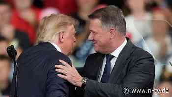 "Vor Scham im Boden versinken": Scharfe Kritik an Audi-Chef für Wahlkampfauftritt mit Trump