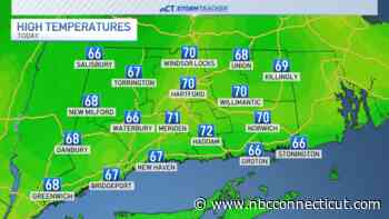 Mild day on tap for Monday