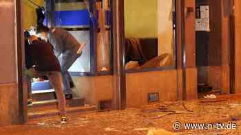Eine Person verletzt : Polizei ermittelt nach Explosion in Mannheimer Bar
