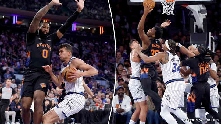 Knicks’ Andre Drummond bristles after being benched for lack of effort