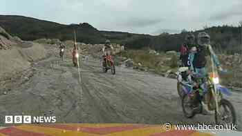 Safety fears as bikers use quarry as 'racetrack'