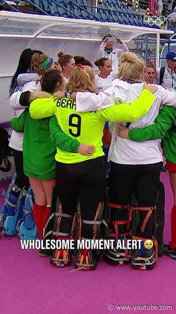 Some moments are bigger than the game. 🫂 #Olympics #Dakar2026 #YouthOlympics #Hockey