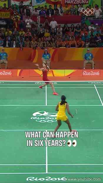 Carolina Marin’s Olympic dream began at the #Singapore2010 Youth Olympic Games. ✨