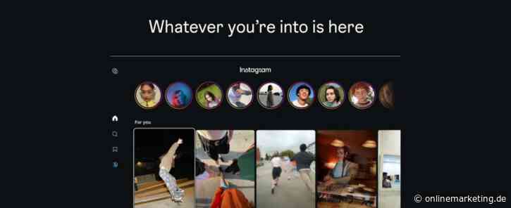 Reels auf dem Big Screen: Instagram startet eigene App für Apple TV