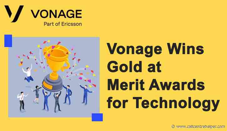 Vonage Wins Gold at Merit Awards for Technology
