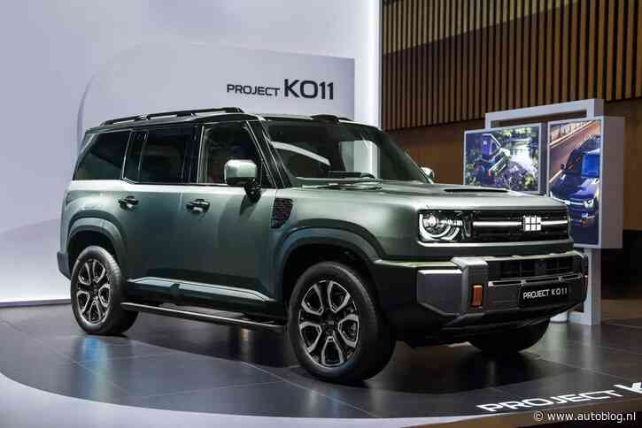 Dit Chinese merk gaat speciaal voor Europa een compleet nieuwe auto bouwen