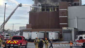 Explosion sparks fire at Quaker Oats milling plant