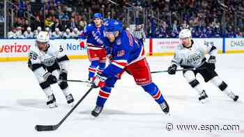 NHL Tonight: What to watch in Kings-Rangers, Leafs-Flames, Wings-Oilers