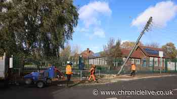 Hundreds of North East homes still without power after Storm Boelo