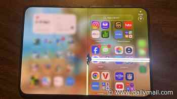 That didn't take long! iPhone Duo buyers report cracks, dead pixels and lines across the screen - just days after Apple's £2,000 foldable went on sale