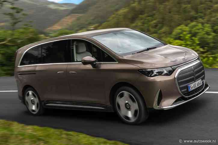 Deze elektrische Mercedes-Benz weegt op een haar na 3.000 kilo