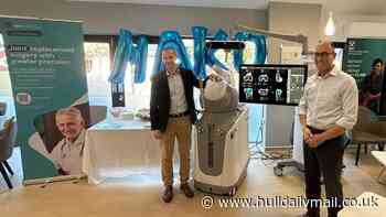 People in East Yorkshire can access latest robotic-assisted hip and knee surgery