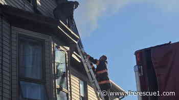 Pa. firefighters rescue 6 from burning apartment building