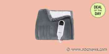 Get almost 50% off this popular heated blanket before the winter chill sets in