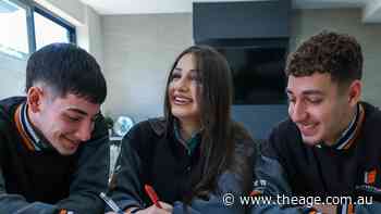 Three times the nerves, three times the support: The triplets sitting VCE exams