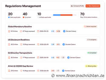 EQS-News: Datamaran Limited: Datamaran führt eine KI-gestütztes Applicability Assessment (Anwendbarkeitsprüfung) ein, um Unternehmen aufzuzeigen, welche Vorschriften für sie gelten