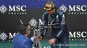 Embarrassing moment Ted Cruz is loudly booed by thousands of fans as he presents F1 winners' trophy in Texas