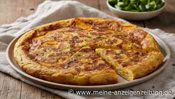 Goldgelbe Herbst-Tortilla: Mit Hokkaido wird der spanische Klassiker besonders saftig