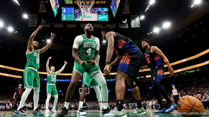 One Possession: Mitchell Robinson's “Welcome to Boston” moment