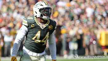 Packers LB Franklin has hairline fracture in leg, sources say