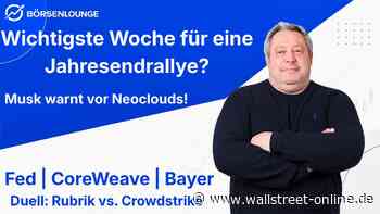 Beginnt die Jahresendrallye: CoreWeave: Musk warnt | sk Hynix: Sonderdividende | Bayer: Zulassung