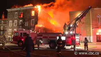 2 minors questioned following major fire at former convent in Trois-Pistoles, Que.