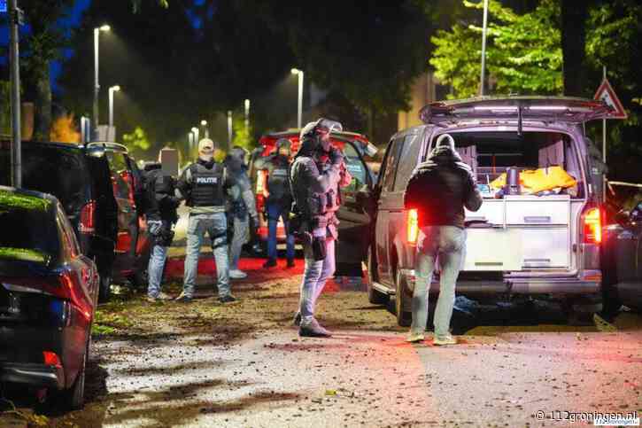 Mogelijk geschoten vanuit woning in Selwerd; DSI verricht aanhouding