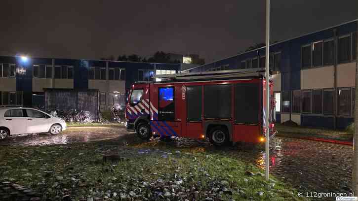 Gaslucht geroken in studentencomplex aan Winschoterdiep in Groningen
