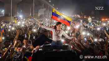 Die Oppositionsführerin María Corina Machado kehrt nach Venezuela zurück
