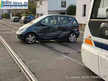 Ludwigshafen – Unfall in Oggersheim: Rhein-Haardt-Bahn kollidiert mit Auto