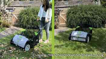 Homeowners tackle Storm Boleo debris with 'brilliant' leaf-clearing gadget