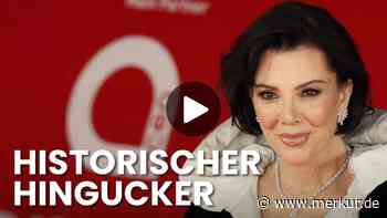 Funkelnder Kontrast: Kris Jenner begeistert mit historischer Robe einer Hollywoodlegende