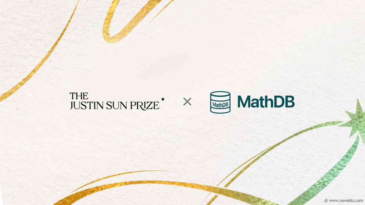 Justin Sun Prize Partners With MathDB, Led by Caltech Professor Tony Yue Yu, on 50-Problem Pilot