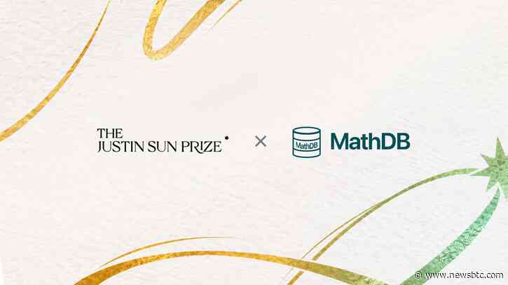 Justin Sun Prize Partners With MathDB, Led by Caltech Professor Tony Yue Yu, on 50-Problem Pilot