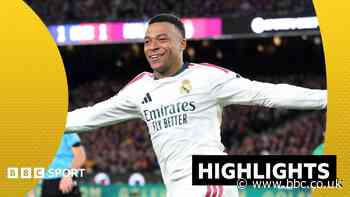 Late Mbappe goal earns Real win at Barca in dramatic Clasico
