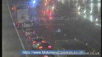 M62 crash LIVE as lanes shut near Huddersfield with long delays