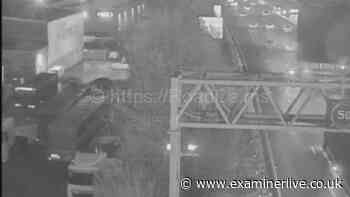 M1 lane shut LIVE near Meadowhall after crash
