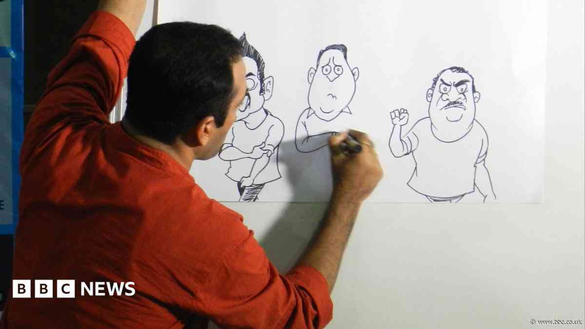 India's cartoonists built an audience online - now their posts are being restricted