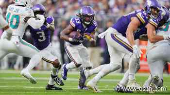 Vikings RB Jones avoids serious knee injury, day-to-day