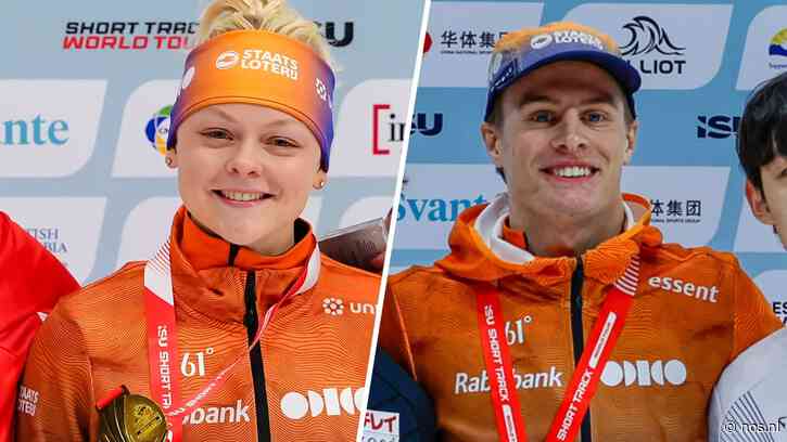 Gouden openingsweekend voor Nederlandse shorttrackers: acht medailles in Vancouver