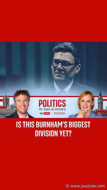 Are splits beginning to form in Andy Burnham's cabinet?