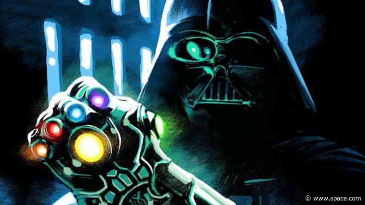 Darth Vader wields the Infinity Gauntlet in the first-ever official 'Star Wars' & 'Marvel' crossover