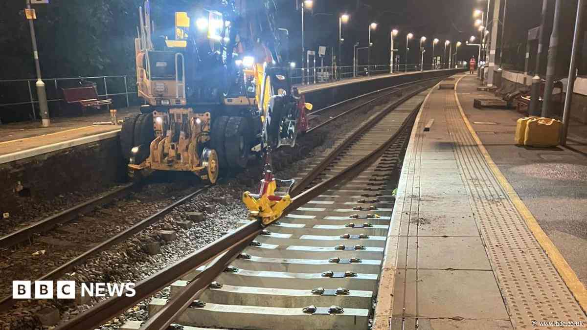 Line reopens after work to replace flooded tracks
